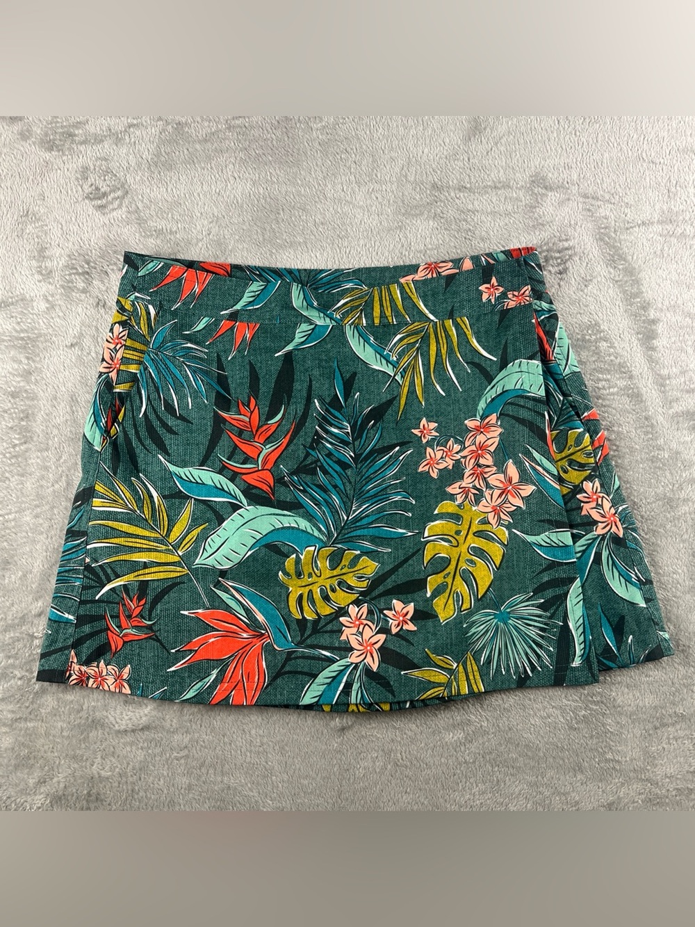 RipSkirt Hawaii Skirt Women's Medium Bali Jungle Wrap Beach Coverup w/Pockets